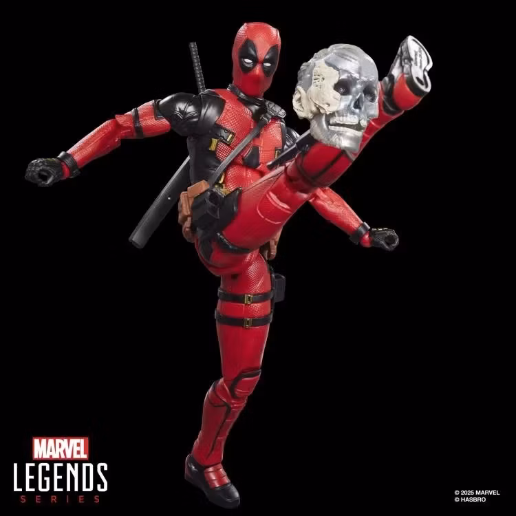 Deadpool & Wolverine Marvel Legends Deluxe Deadpool Action Figure with Dogpool