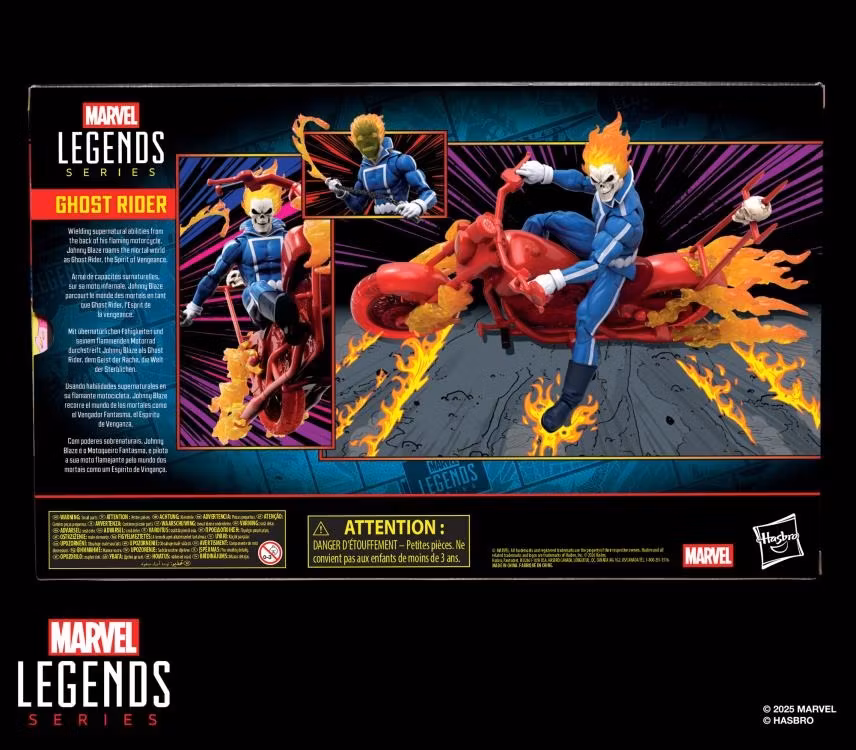 Ghost Rider Marvel Legends Ghost Rider & Motorcycle Action Figure Set