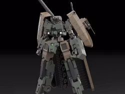 Frame Arms TYPE70MODEL1 Gou-Rai2 1/100 Scale Model Kit
