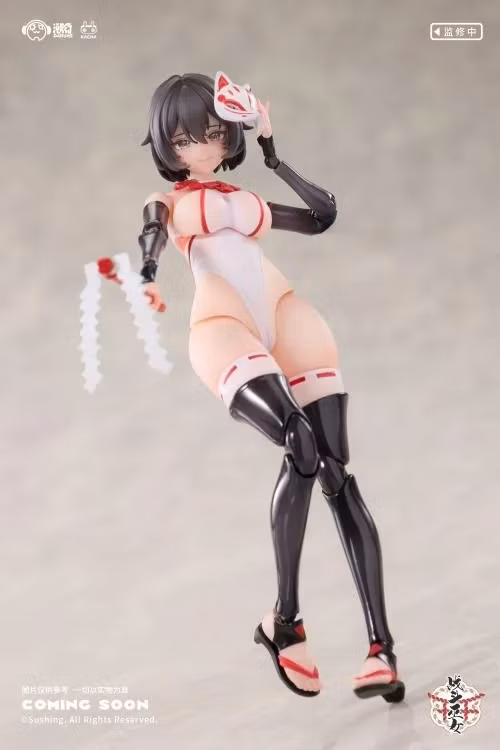 Combat Priestess Kikyou Uefuji 1/12 Scale Action Figure