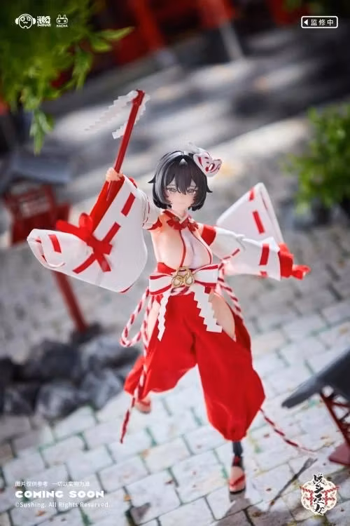 Combat Priestess Kikyou Uefuji 1/12 Scale Action Figure