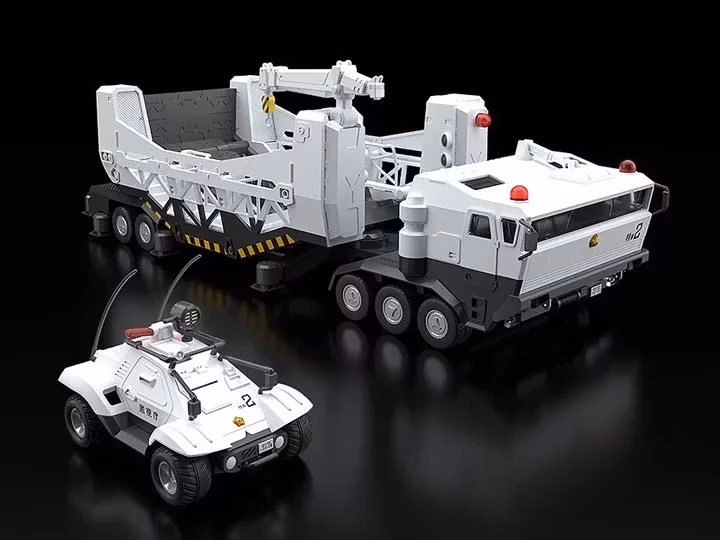 Mobile Police Patlabor Moderoid Type 98 Special Command Vehicle & Type 99 Special Labor Carrier Model Kit Set (2nd Rerelease)