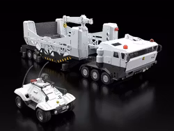 Mobile Police Patlabor Moderoid Type 98 Special Command Vehicle & Type 99 Special Labor Carrier Model Kit Set (2nd Rerelease)