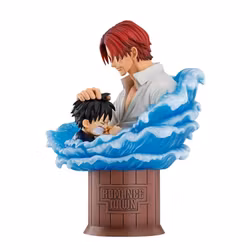 One Piece Ichibansho Shanks & Luffy (Red Hair Pirates) Figure