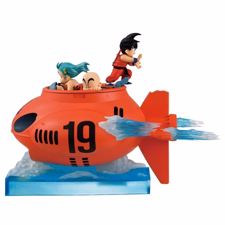 Dragon Ball Ichibansho Goku, Bulma, & Krillin (Vs. Red Ribbon Army) Figure