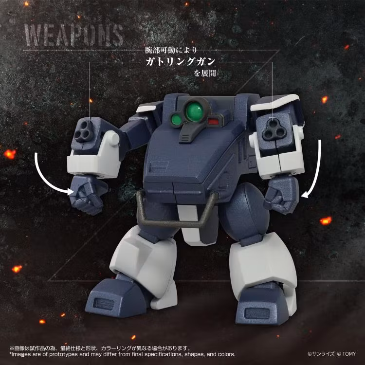 Armored Trooper Votoms T-Spark Toyrise AT Collection 08 Zwerg (Sand Loader) Action Figure