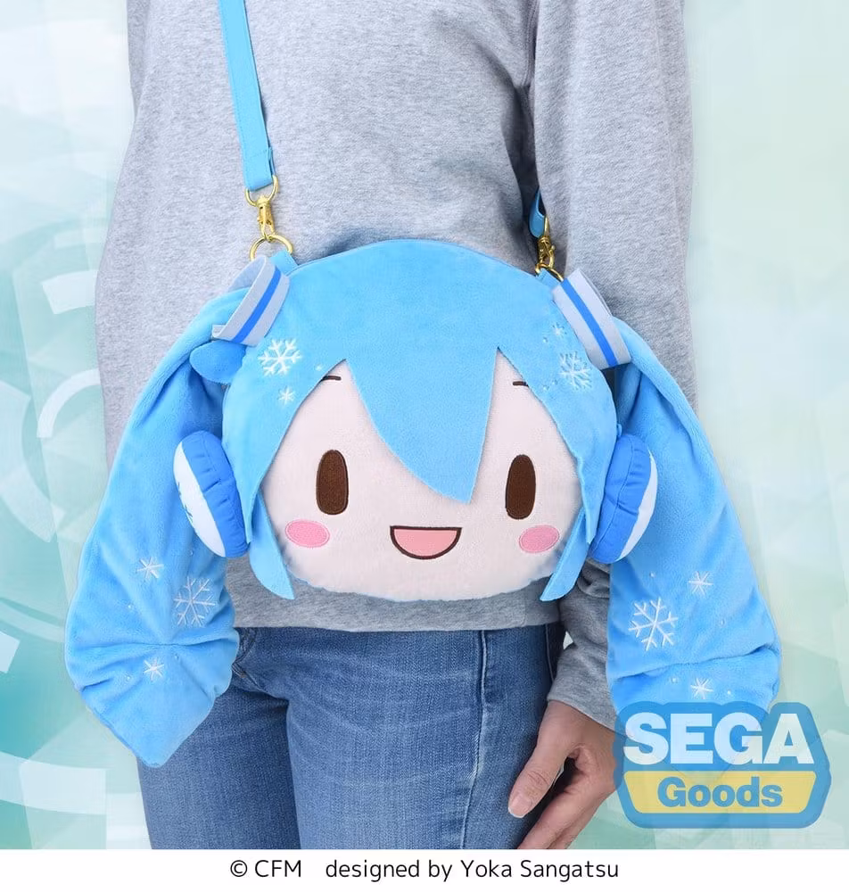 Vocaloid Fuwa Petit Shoulder Bag Snow Miku
