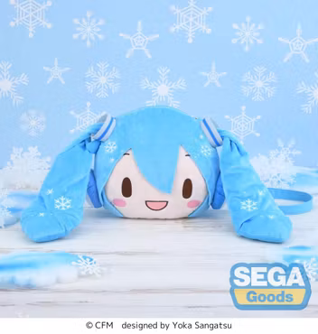 Vocaloid Fuwa Petit Shoulder Bag Snow Miku