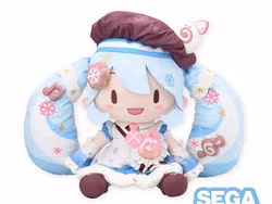 Vocaloid Fuwa Petit Snow Miku (2026 Dodeka Jumbo) Large Plush