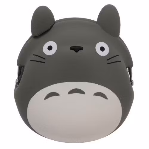 My Neighbor Totoro Mini Silicon Coin Purse Totoro (Gray)