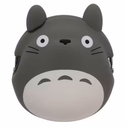My Neighbor Totoro Mini Silicon Coin Purse Totoro (Gray)