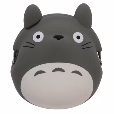 My Neighbor Totoro Mini Silicon Coin Purse Totoro (Gray)