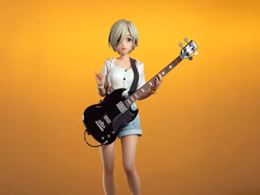 Girls Band Cry Subaru Rupa 1/7 Scale Figure