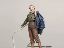 Marilyn Monroe USO Tour 1954 1/8 Scale Model Kit (Rerelease)
