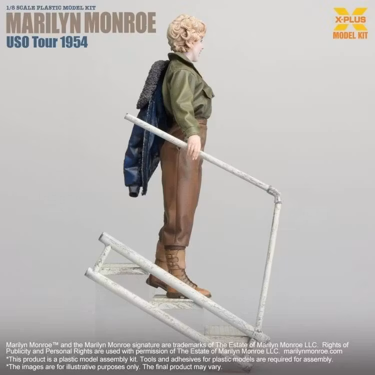 Marilyn Monroe USO Tour 1954 1/8 Scale Model Kit (Rerelease)