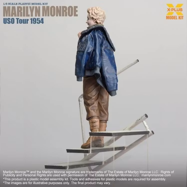 Marilyn Monroe USO Tour 1954 1/8 Scale Model Kit (Rerelease)