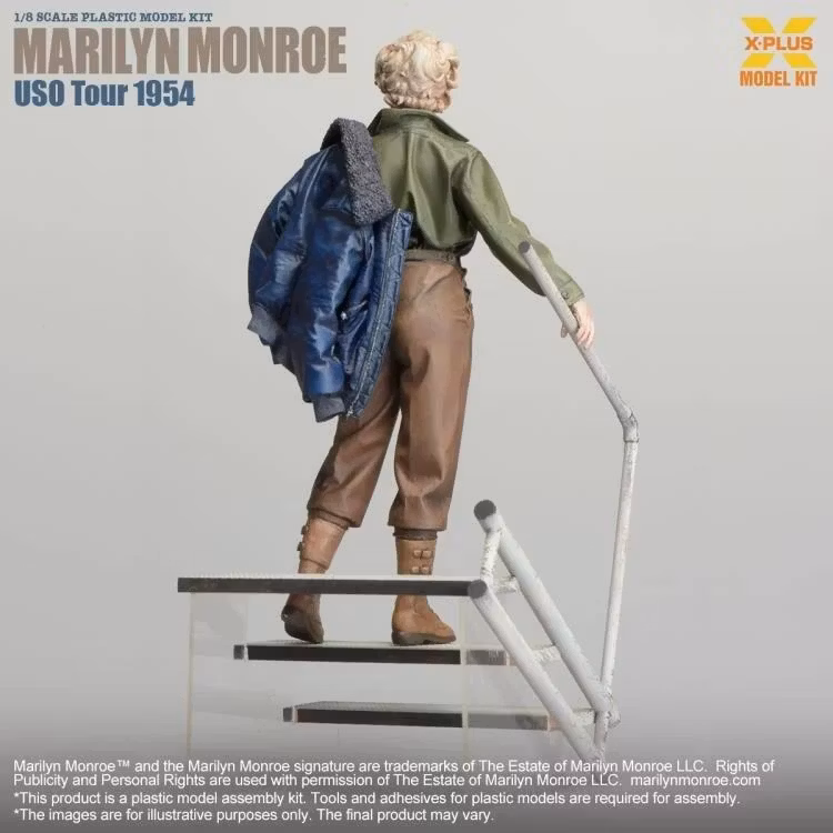 Marilyn Monroe USO Tour 1954 1/8 Scale Model Kit (Rerelease)