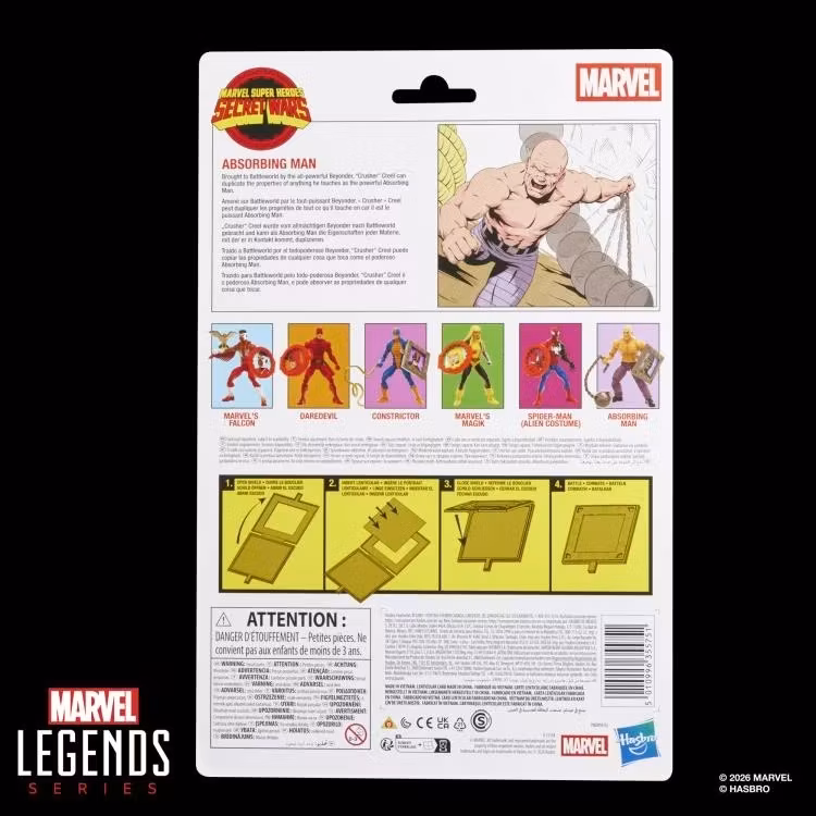 Secret Wars Marvel Legends Absorbing Man Action Figure