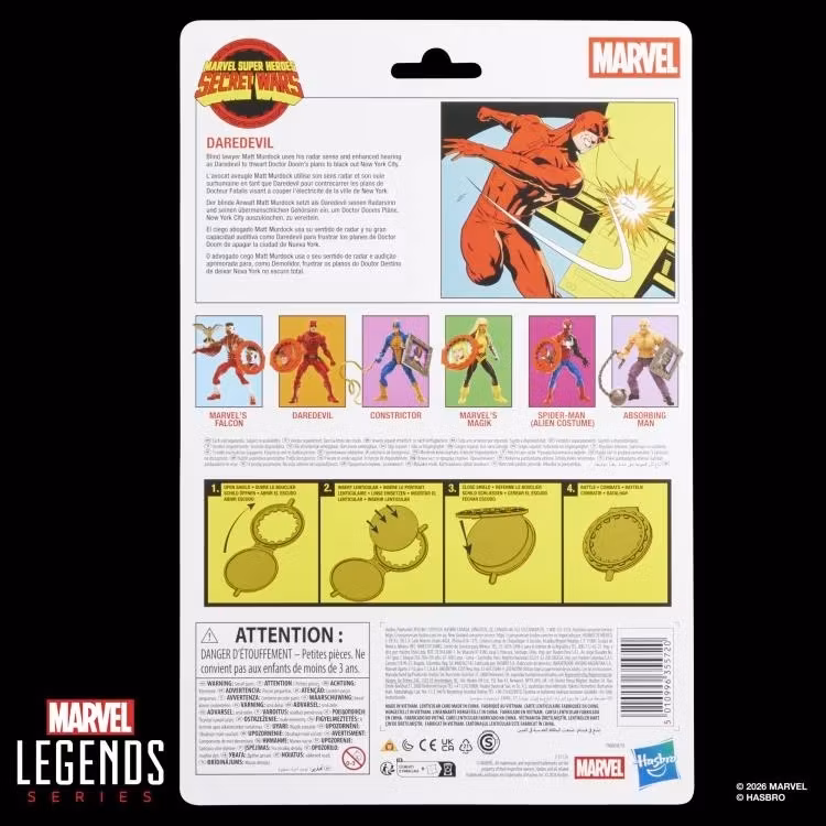 Secret Wars Marvel Legends Daredevil Action Figure