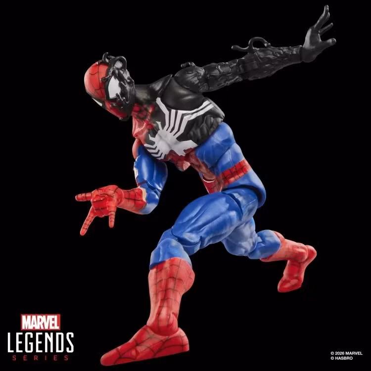 Secret Wars Marvel Legends Spider-Man (Alien Costume) Action Figure