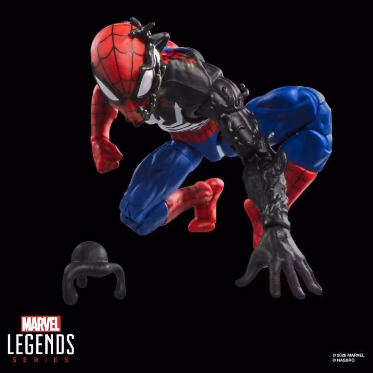Secret Wars Marvel Legends Spider-Man (Alien Costume) Action Figure