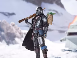 Star Wars: The Vintage Collection The Mandalorian and Grogu (The Mandalorian and Grogu) Deluxe Action Figure