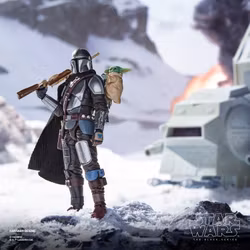 Star Wars: The Vintage Collection The Mandalorian and Grogu (The Mandalorian and Grogu) Deluxe Action Figure