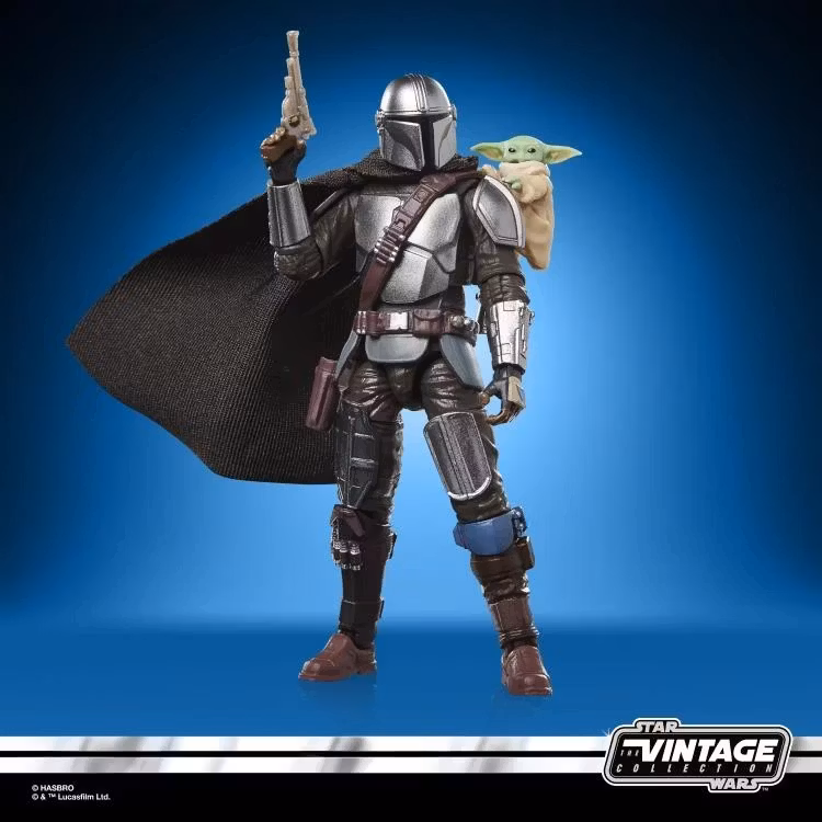 Star Wars: The Vintage Collection The Mandalorian and Grogu (The Mandalorian and Grogu) Deluxe Action Figure