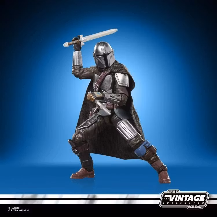 Star Wars: The Vintage Collection The Mandalorian and Grogu (The Mandalorian and Grogu) Deluxe Action Figure