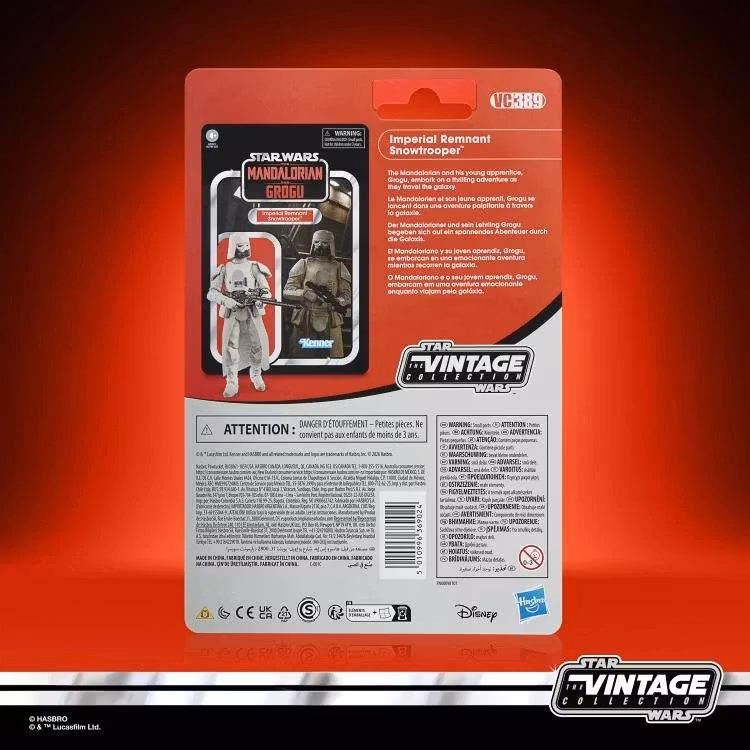 Star Wars: The Vintage Collection Imperial Remnant Snowtrooper (The Mandalorian and Grogu) Action Figure