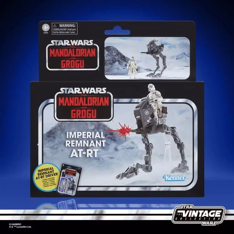 Star Wars: The Vintage Collection Imperial Remnant AT-RT (The Mandalorian and Grogu) Vehicle with Figure