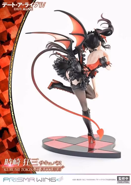 Date A Live Prisma Wing Kurumi Tokisaki Succubus 1/7 Scale Figure