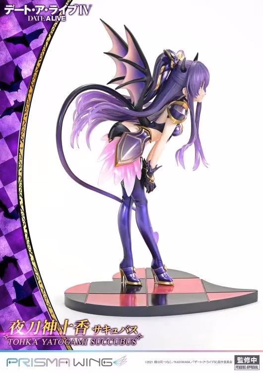 Date A Live Prisma Wing Tohka Yatogami Succubus 1/7 Scale Figure