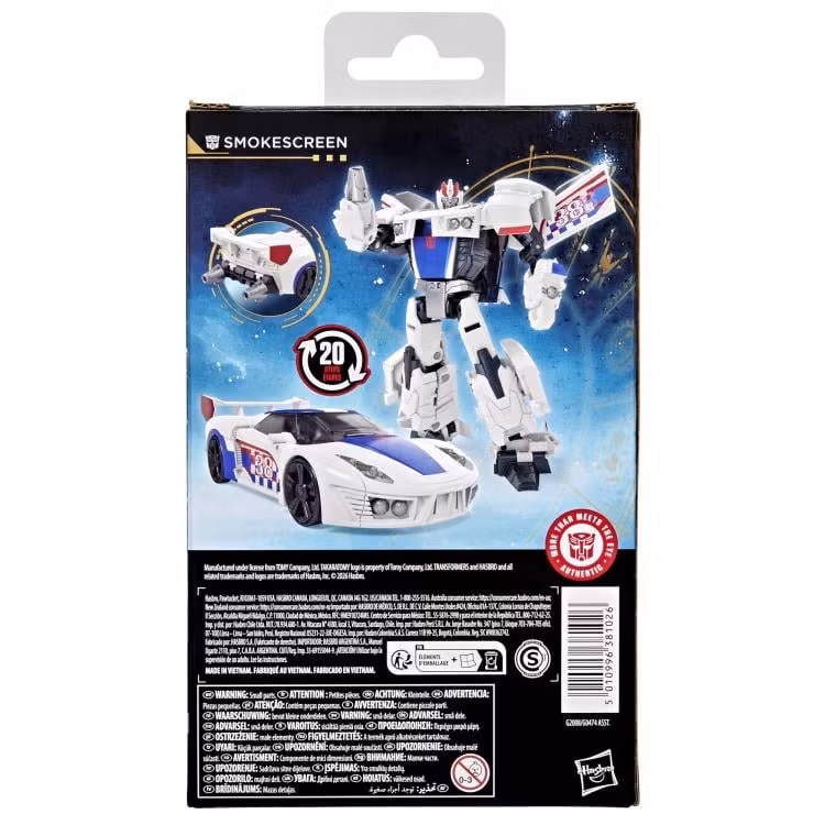 Transformers: Age of the Primes Deluxe Class Smokescreen Action Figure