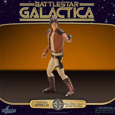 Battlestar Galactica (1978) 3.75-Inch Scale Set of 4 Action Figures