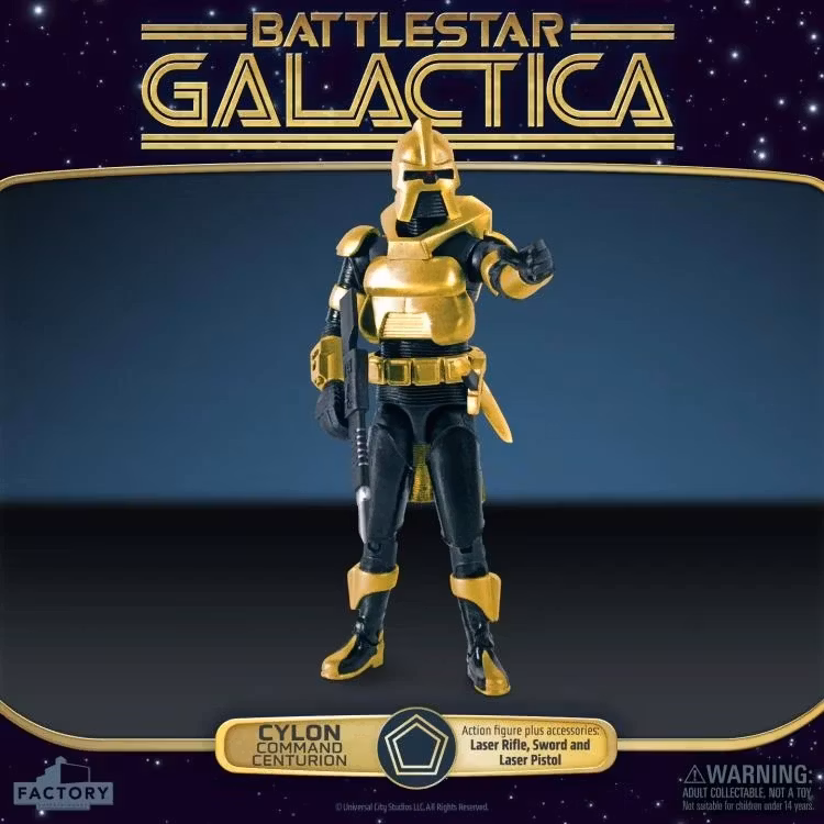 Battlestar Galactica (1978) 3.75-Inch Scale Set of 4 Action Figures
