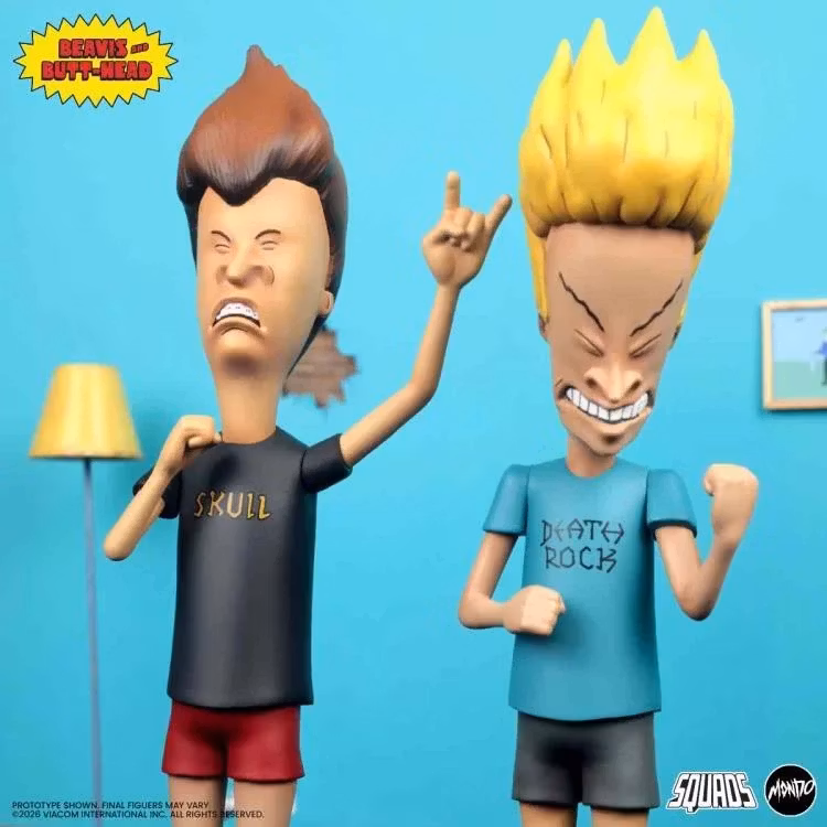 Beavis & Butt-Head Mondo Squads Beavis & Butt-Head Figure Set