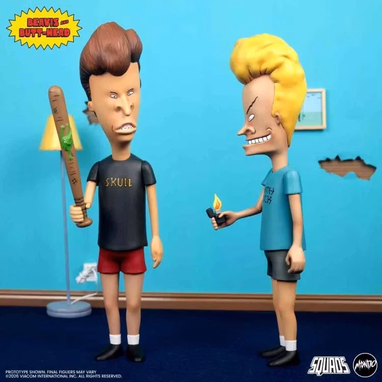 Beavis & Butt-Head Mondo Squads Beavis & Butt-Head Figure Set