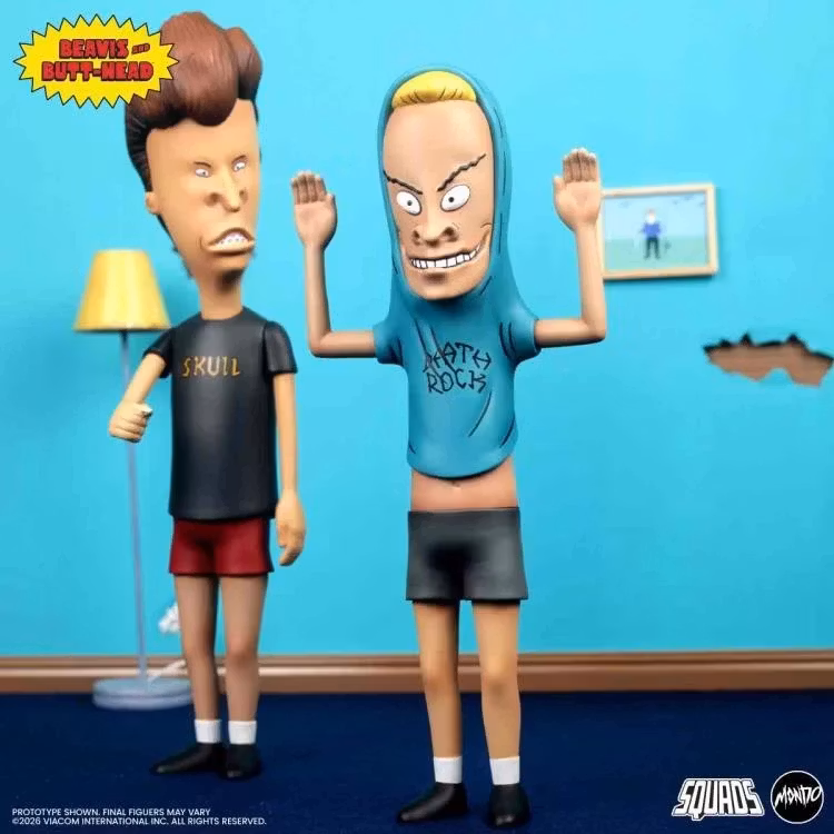 Beavis & Butt-Head Mondo Squads Beavis & Butt-Head Figure Set
