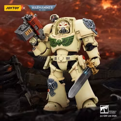 Warhammer 40,000 Dark Angels Deathwing Terminator (Ver. 1) with Power Sword and Storm Bolter 1/18 Scale Action Figure