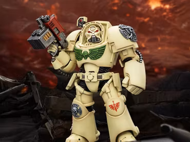 Warhammer 40,000 Dark Angels Deathwing Terminator (Ver. 2) with Power Fist and Storm Bolter 1/18 Scale Action Figure