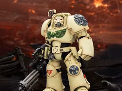 Warhammer 40,000 Dark Angels Deathwing Terminator (Ver. 3) with Power Fist and Assault Cannon 1/18 Scale Action Figure