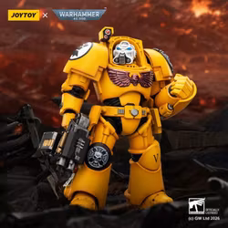 Warhammer 40,000 Imperial Fists Terminator (Ver. 2) with Power Fist and Storm Bolter 1/18 Scale Action Figure