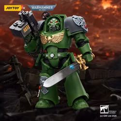 Warhammer 40,000 Salamanders Terminator (Ver. 1) with Power Sword and Storm Bolter 1/18 Scale Action Figure