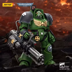 Warhammer 40,000 Salamanders Terminator (Ver. 3) with Power Fist and Assault Cannon 1/18 Scale Action Figure