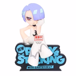 New Panty & Stocking with Garterbelt Monitor Top Figure Polyester