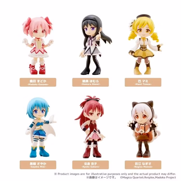 Puella Magi Madoka Magica The Movie: Rebellion PalVerse Box of 6 Figures