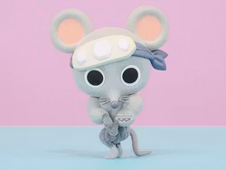 Demon Slayer: Kimetsu no Yaiba Fluffy Puffy Muscular Mice (Ver. B)