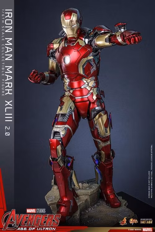Avengers: Age of Ultron MMS865D80 Iron Man Mark XLIII (2.0) 1/6th Scale Collectible Figure