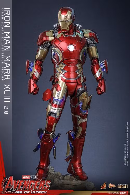 Avengers: Age of Ultron MMS865D80 Iron Man Mark XLIII (2.0) 1/6th Scale Collectible Figure